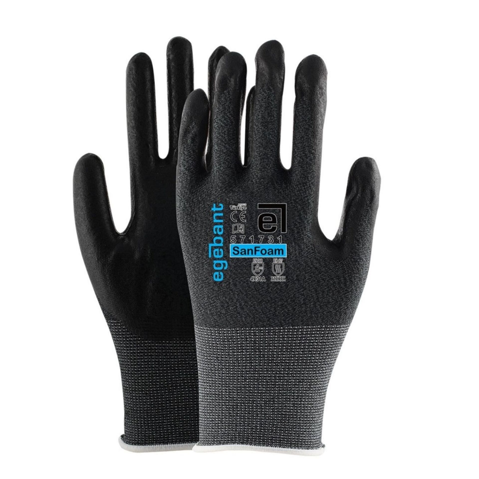 Egebant 571731 Nitril Köpük Eldiven No:11