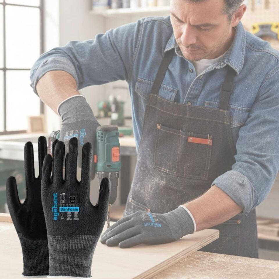 Egebant 571731 Nitril Köpük Eldiven No:7