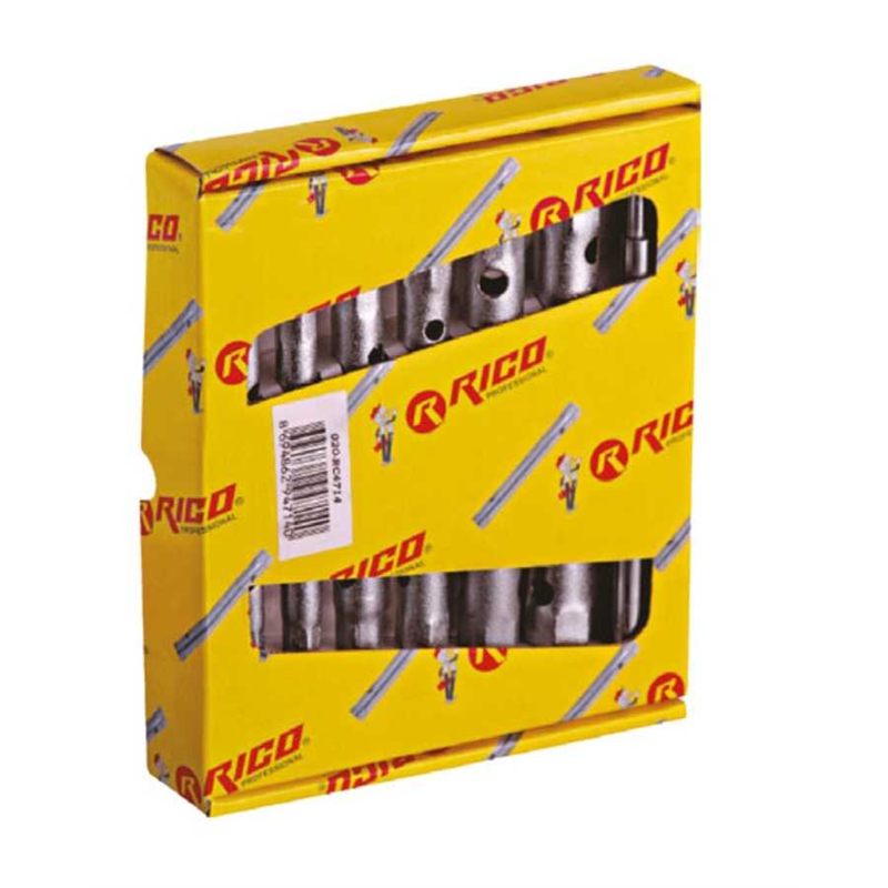 Rico 6 Parça Kovan Anahtar Takımı Delikli - 020-RC4714