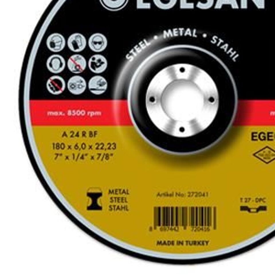 Egesan Nk Taşlama 180x6.0x22