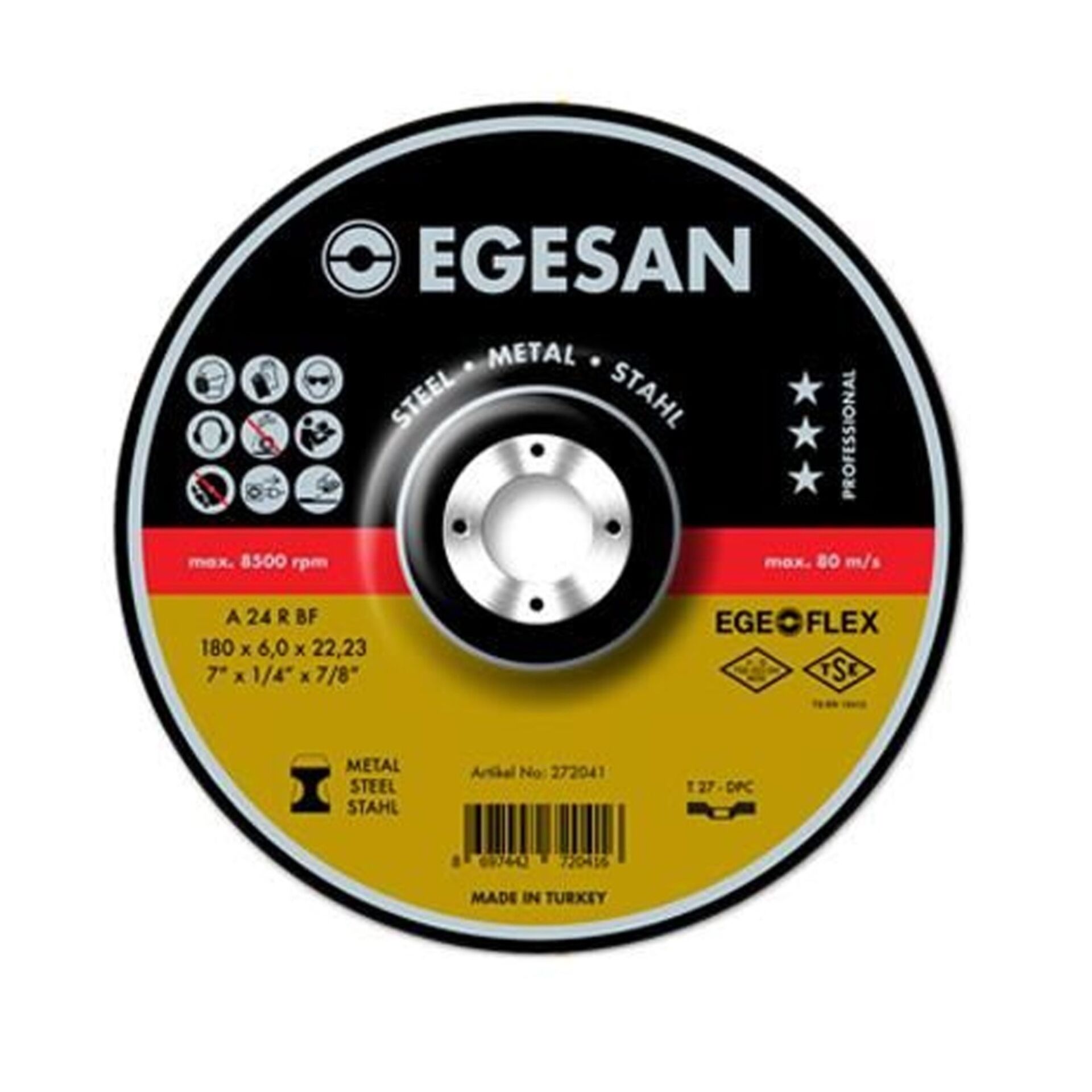Egesan Nk Taşlama 180x6.0x22