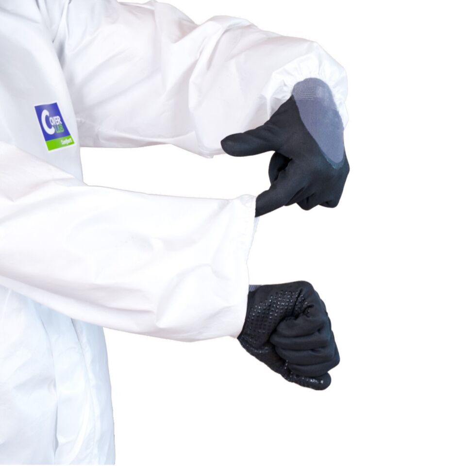 Cover Lab Lamineli Tek Kullanımlık Tulum 55 Gr Xl