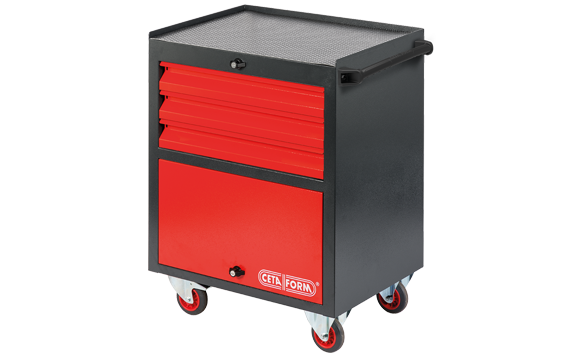 Ceta Form GT Takım Arabası (Boş) - 3 Çekmeceli + 1 Gözlü - A02-04