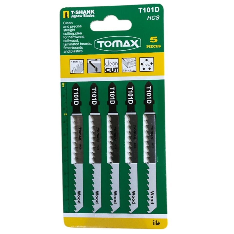 Tomax Sert Kesim Ahşap Dekupaj Ağzı( T101d)