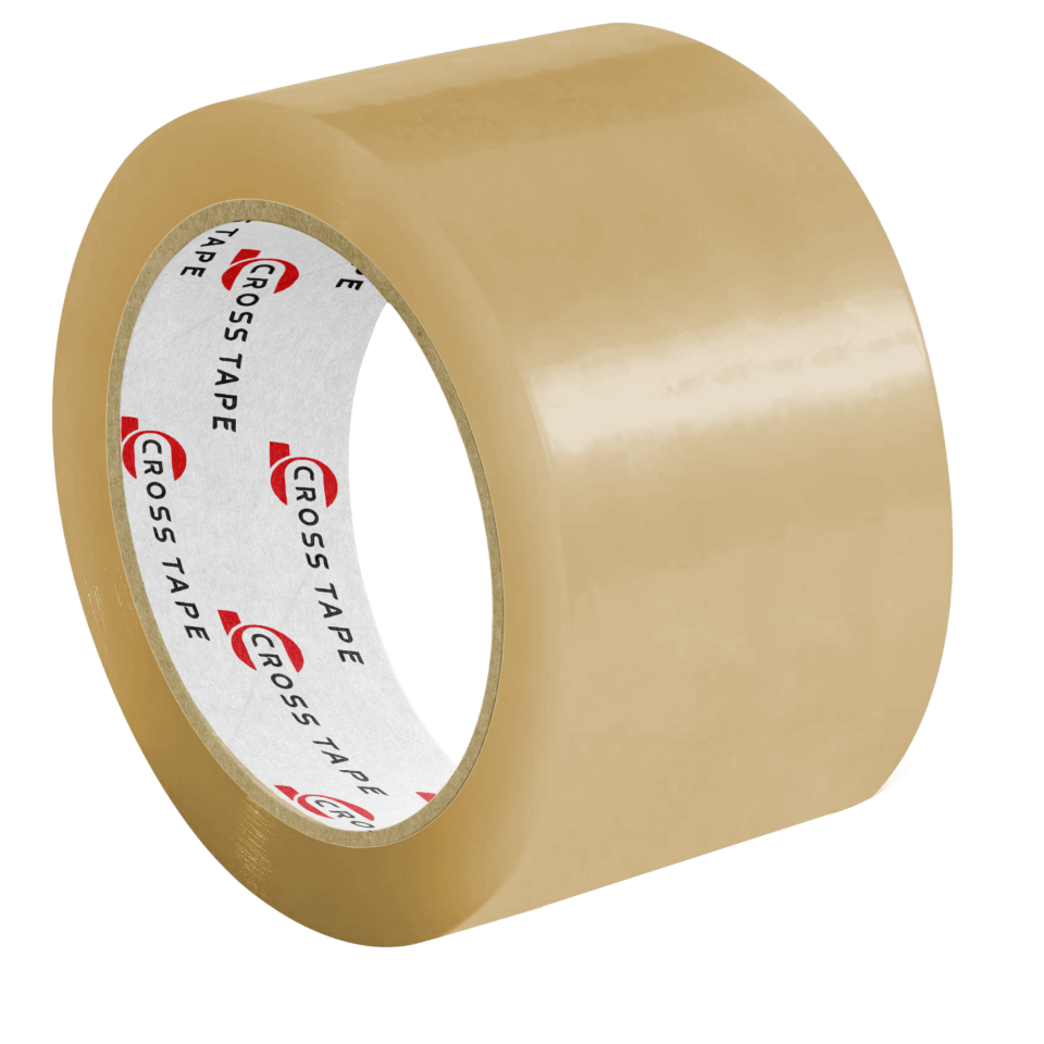 Cross Tape Hotmelt Koli Bantı 60x100 Mt Şeffaf