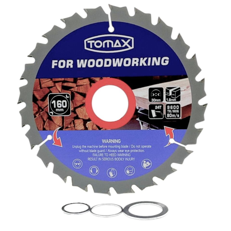 Tomax Sunta Kesme Testere 160x1.8x24t