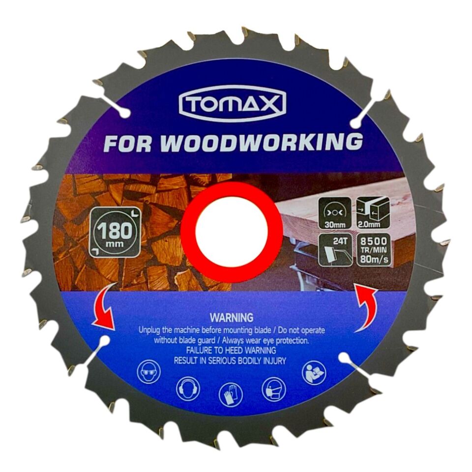 Tomax Sunta Kesme Testere 180x2.0x24t