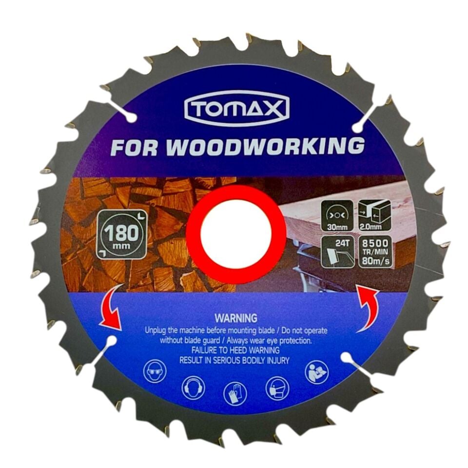 Tomax Sunta Kesme Testere 180x2.0x24t