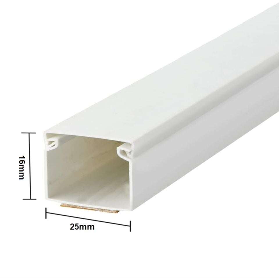 Kablo Kanalı Bantlı 25x16