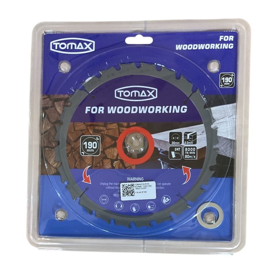 Tomax Sunta Kesme Testere 190x2.0x24t