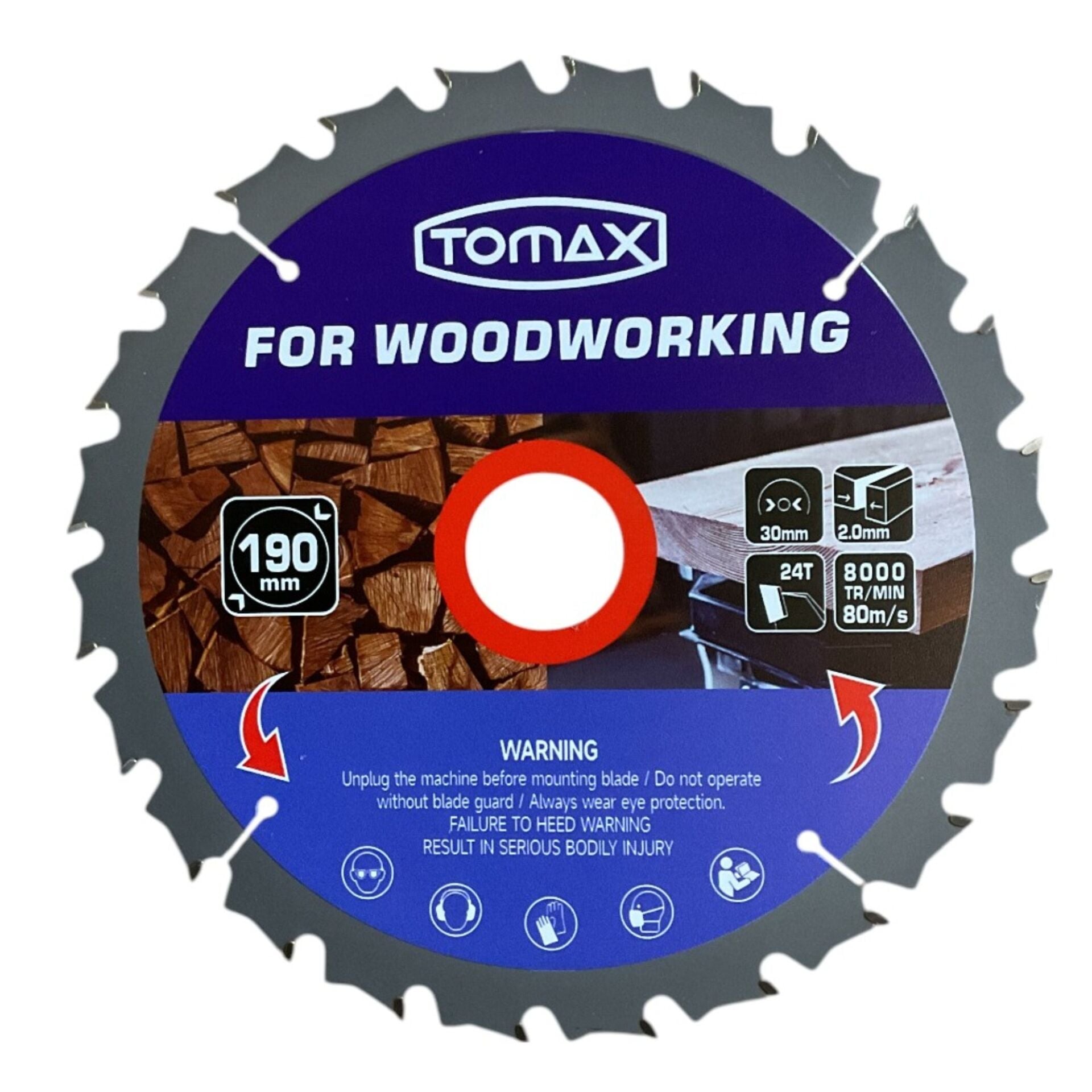 Tomax Sunta Kesme Testere 190x2.0x24t