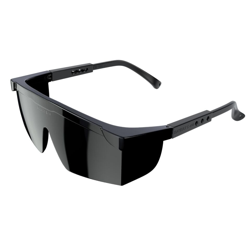Baymax Koruyucu Gözlük Siyah S-400 (çapak)