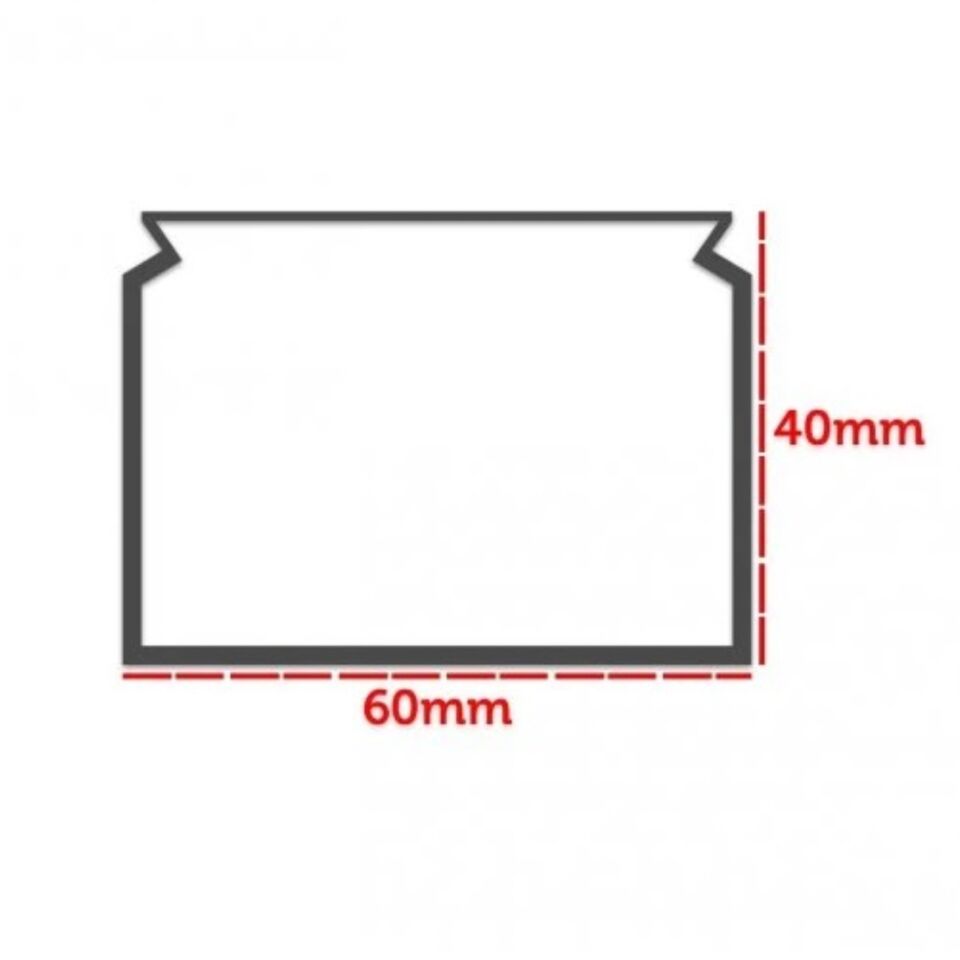 Kablo Kanalı Bantlı 60x40