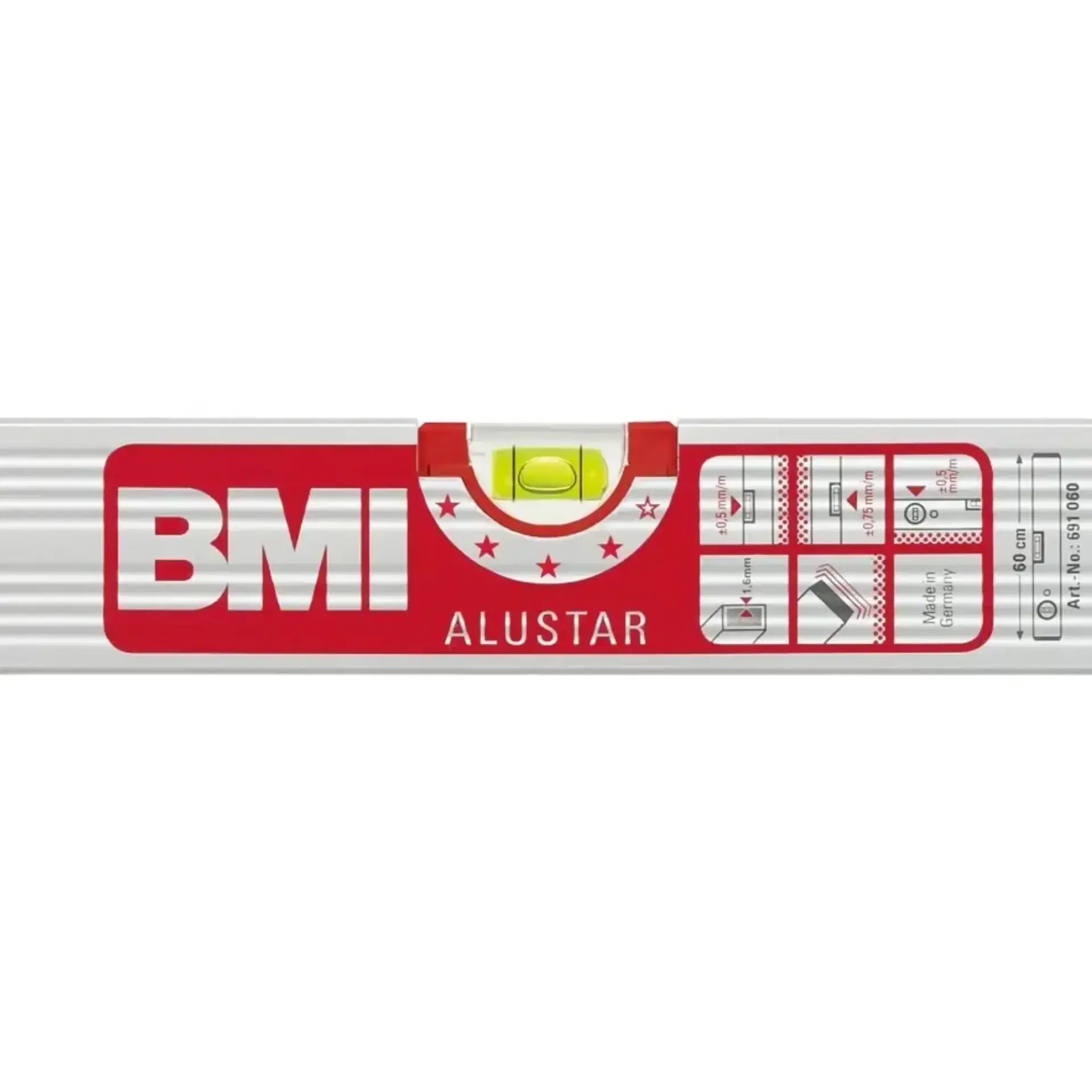 Bmı Euro Star Su Terazisi Alüminyum 60 Cm