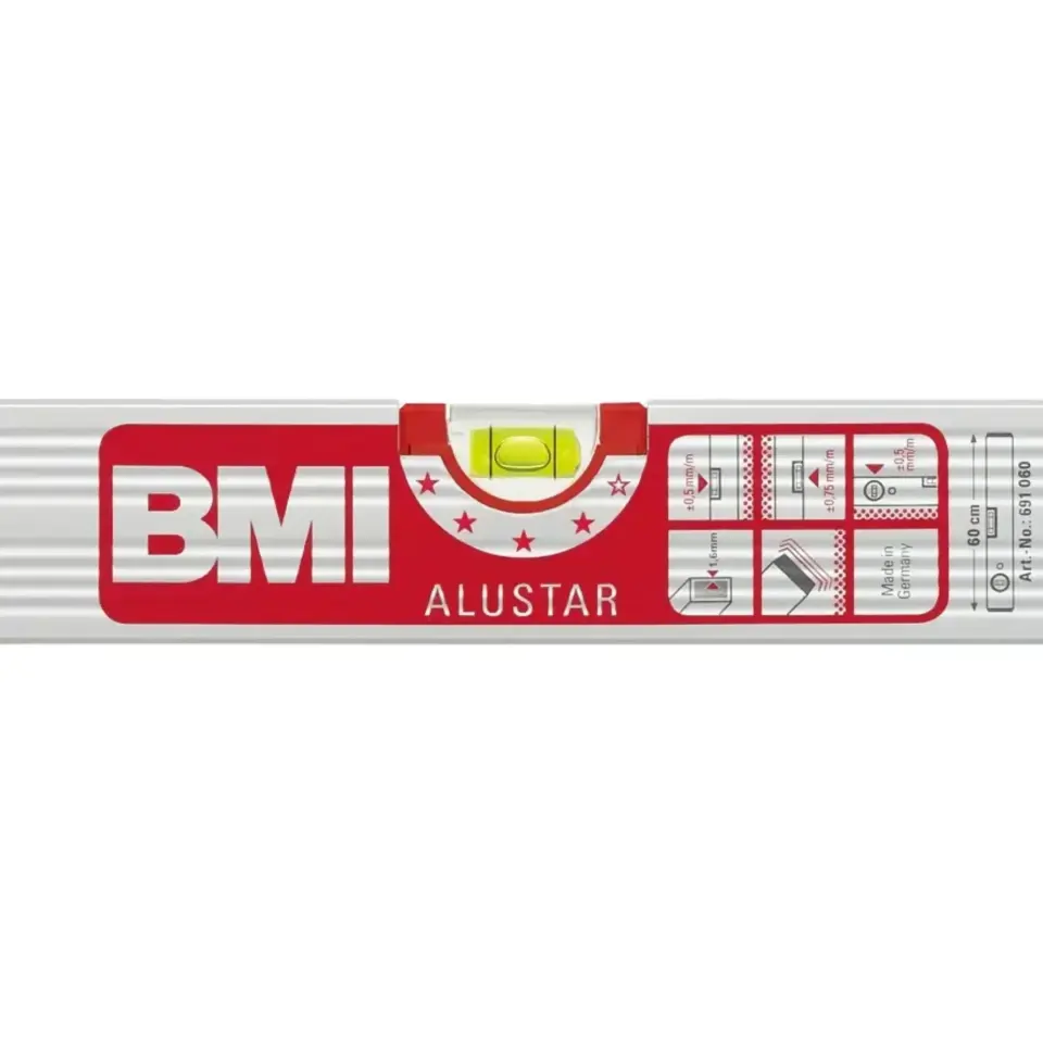 Bmı Euro Star Su Terazisi Alüminyum 60 Cm