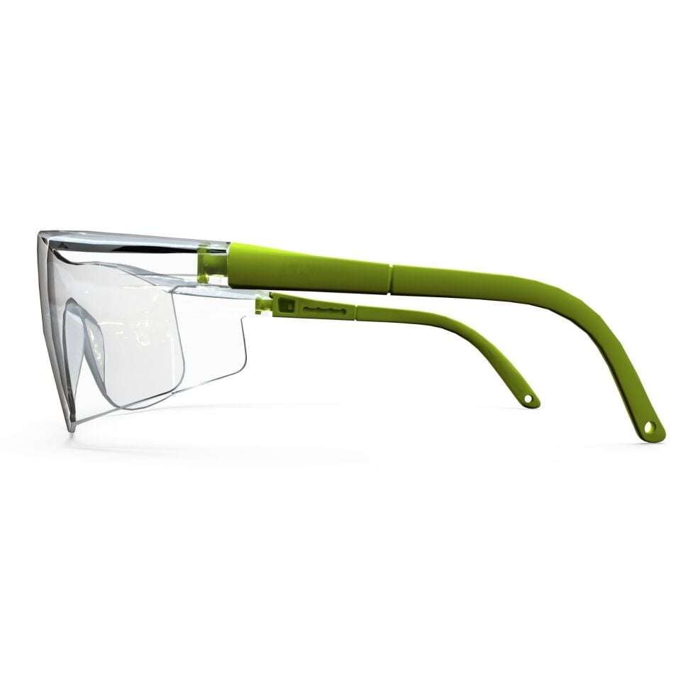 Baymax Koruyucu Gözlük Şeffaf S-400 (çapak)