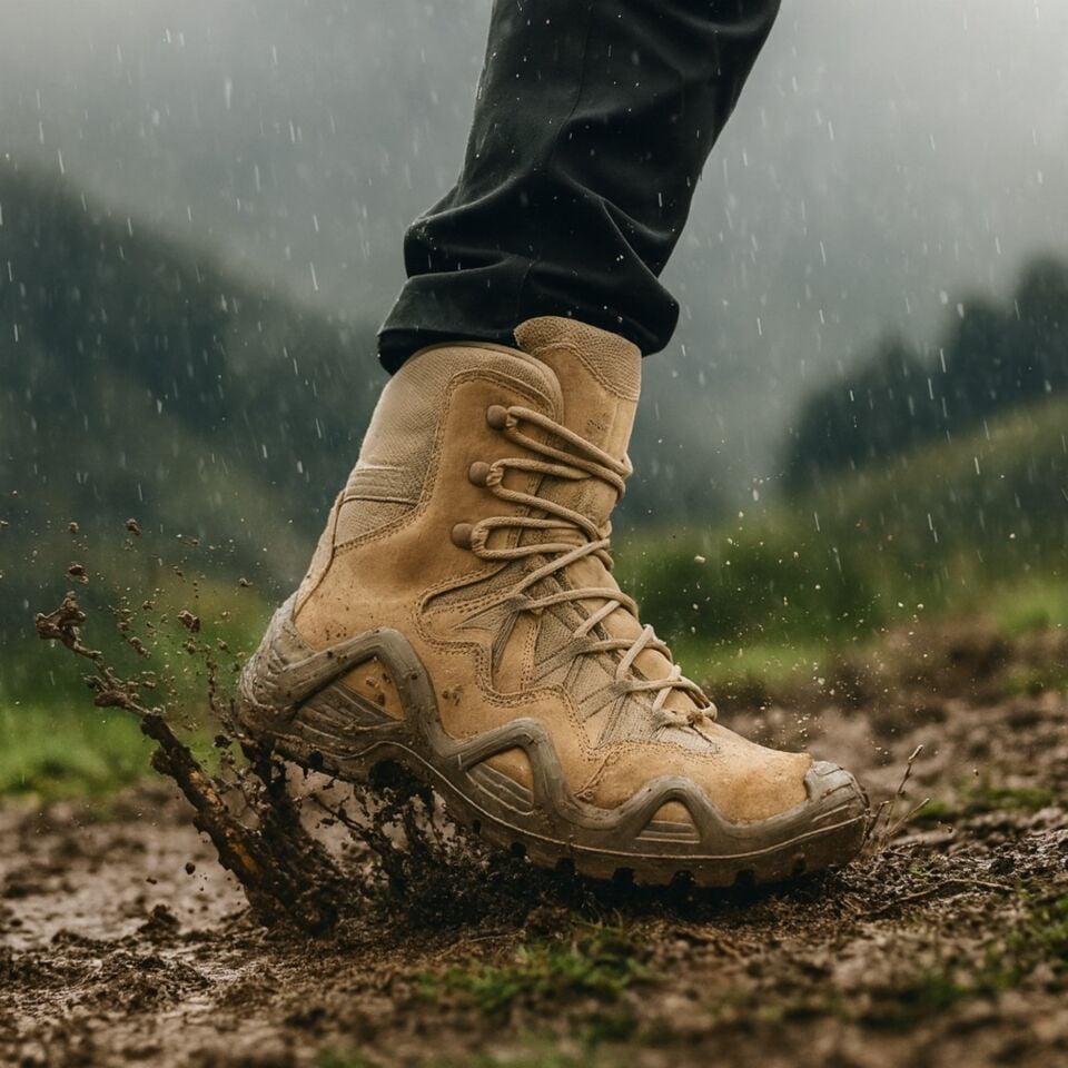 Pars 103 Power Outdoor Bot Uzun Bej No:40