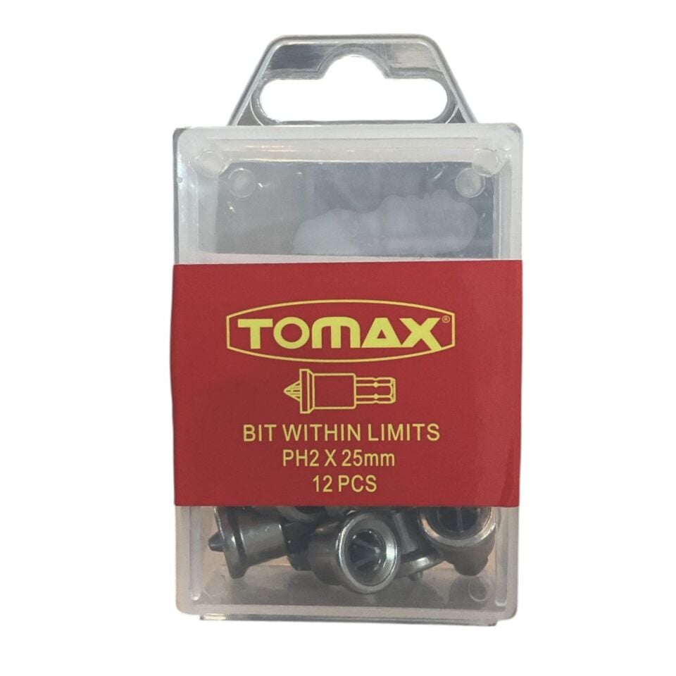 Tomax Şapkalı Bits Uç Ph2 25 Mm
