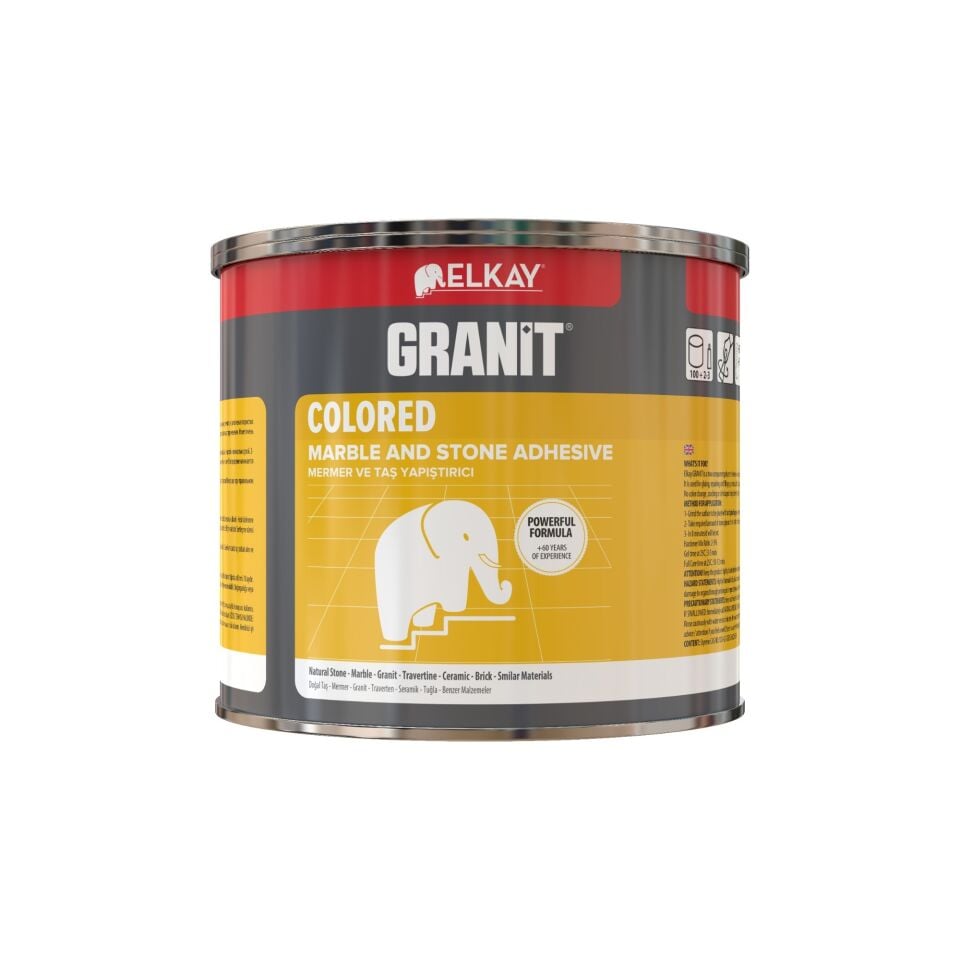 Elkay Granit Mermer Yapıştırıcı Eb25 250 Gr Bej