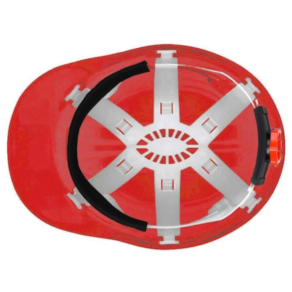 Mekanizmalı Baret Kırmızı