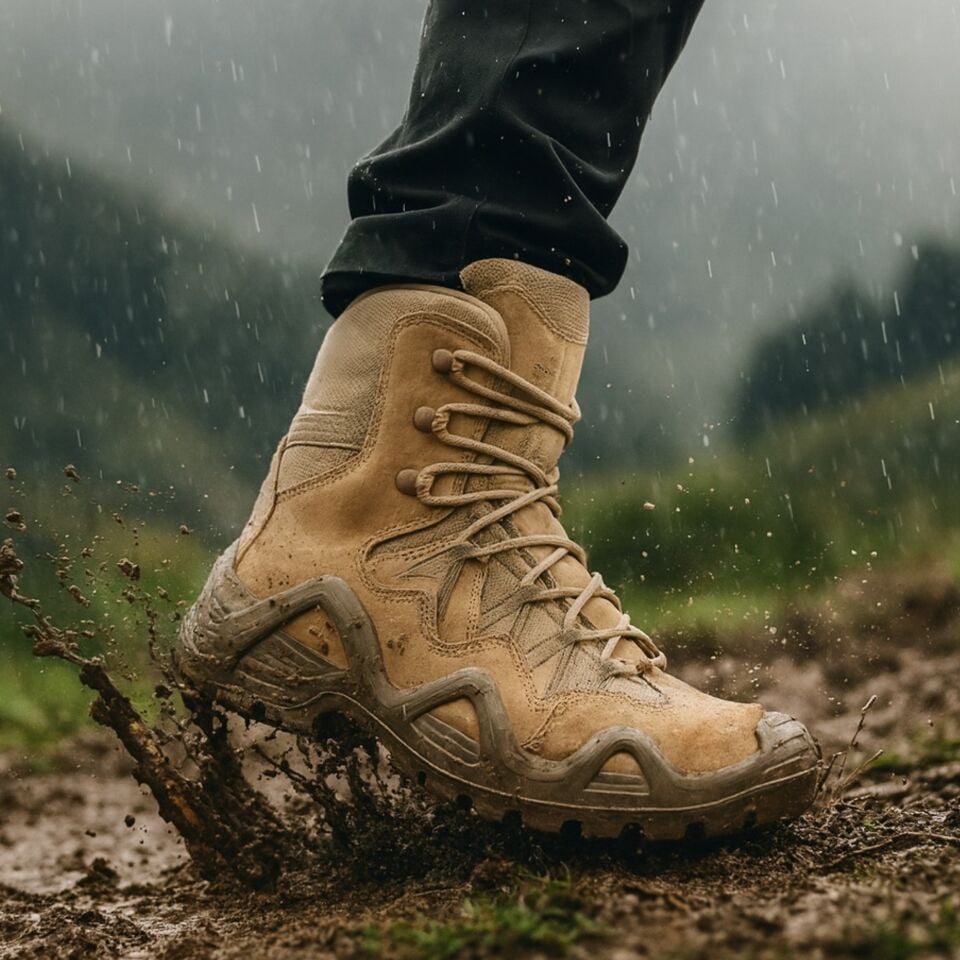 Pars 103 Power Outdoor Bot Uzun Bej No:43