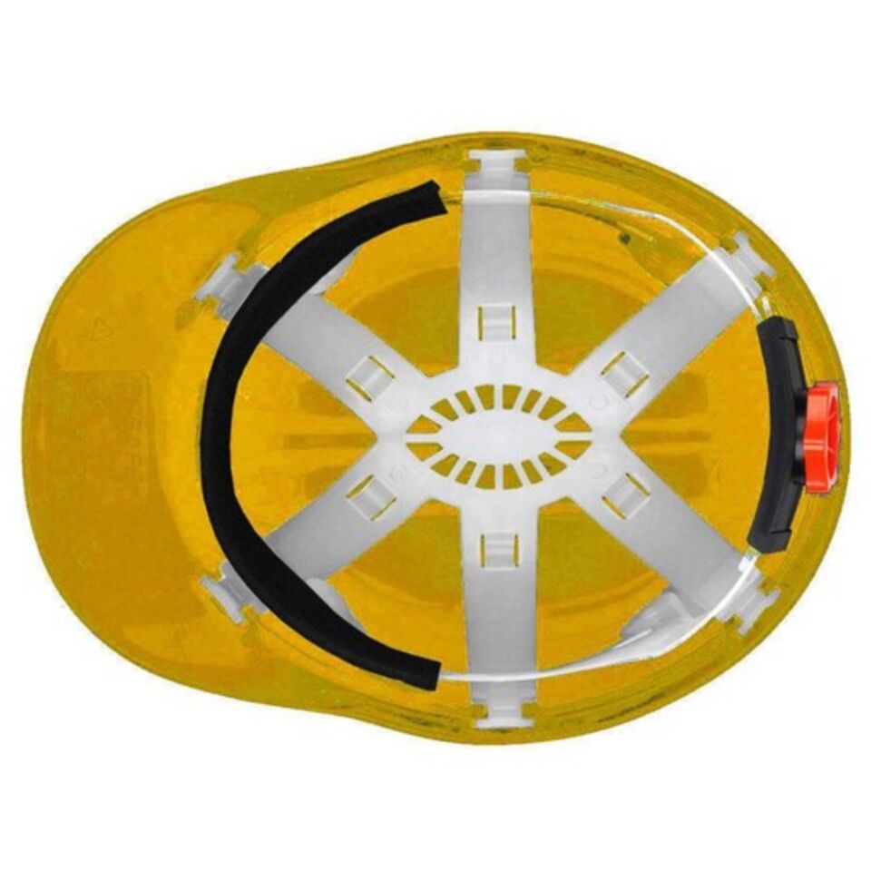 Mekanizmalı Baret Sarı