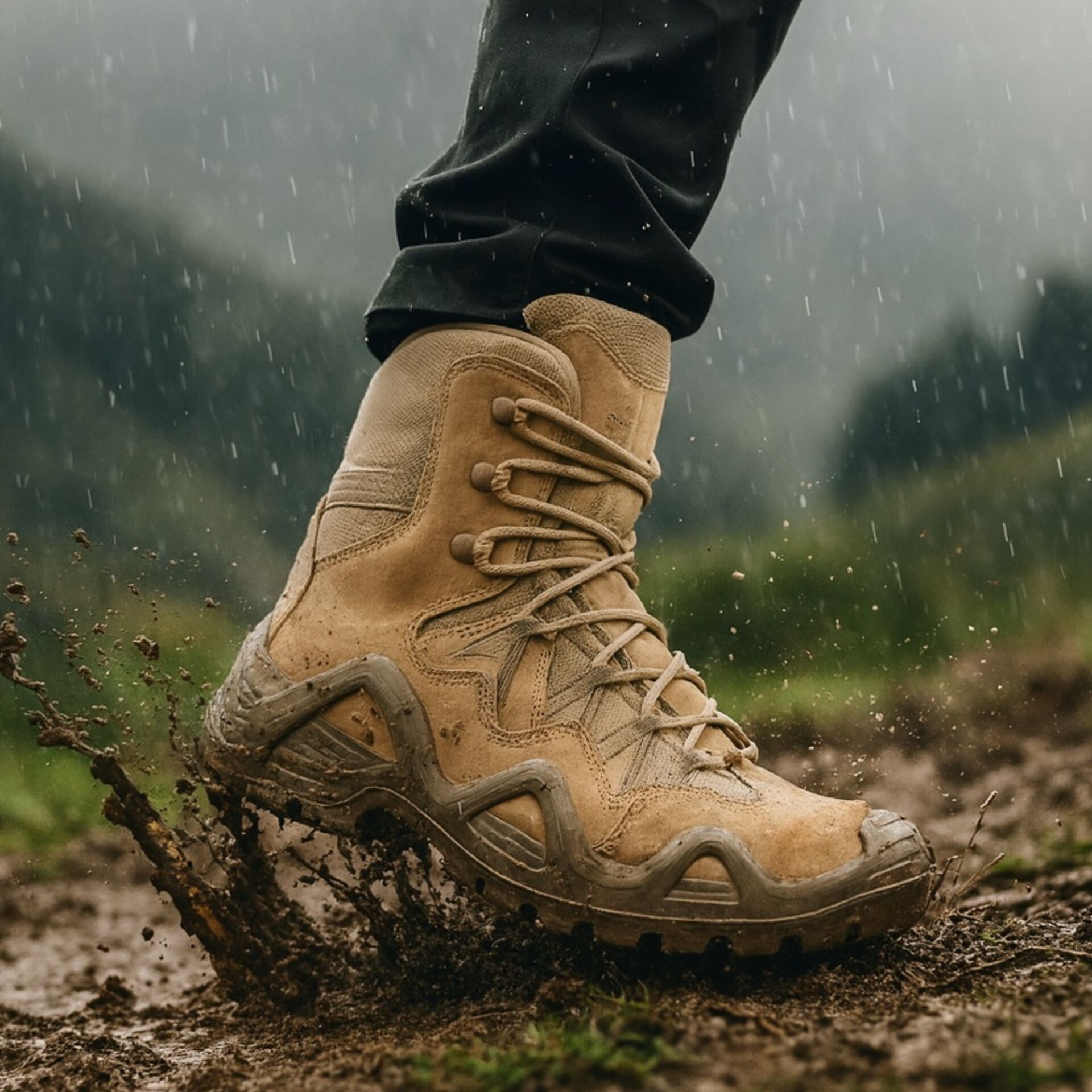 Pars 103 Power Outdoor Bot Uzun Bej No:44