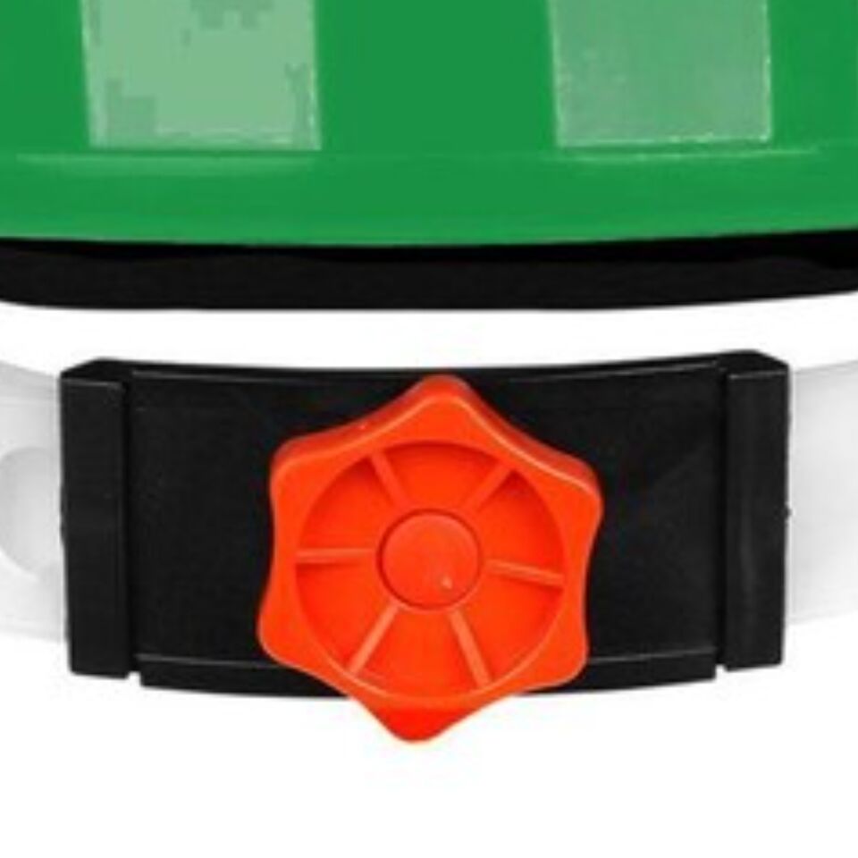 Mekanizmalı Baret Yeşil