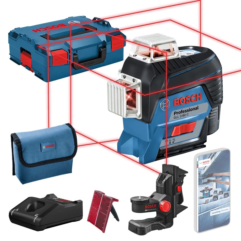 Bosch 360° Tripodlu Lazer Gll 3-80 C 0601063r01