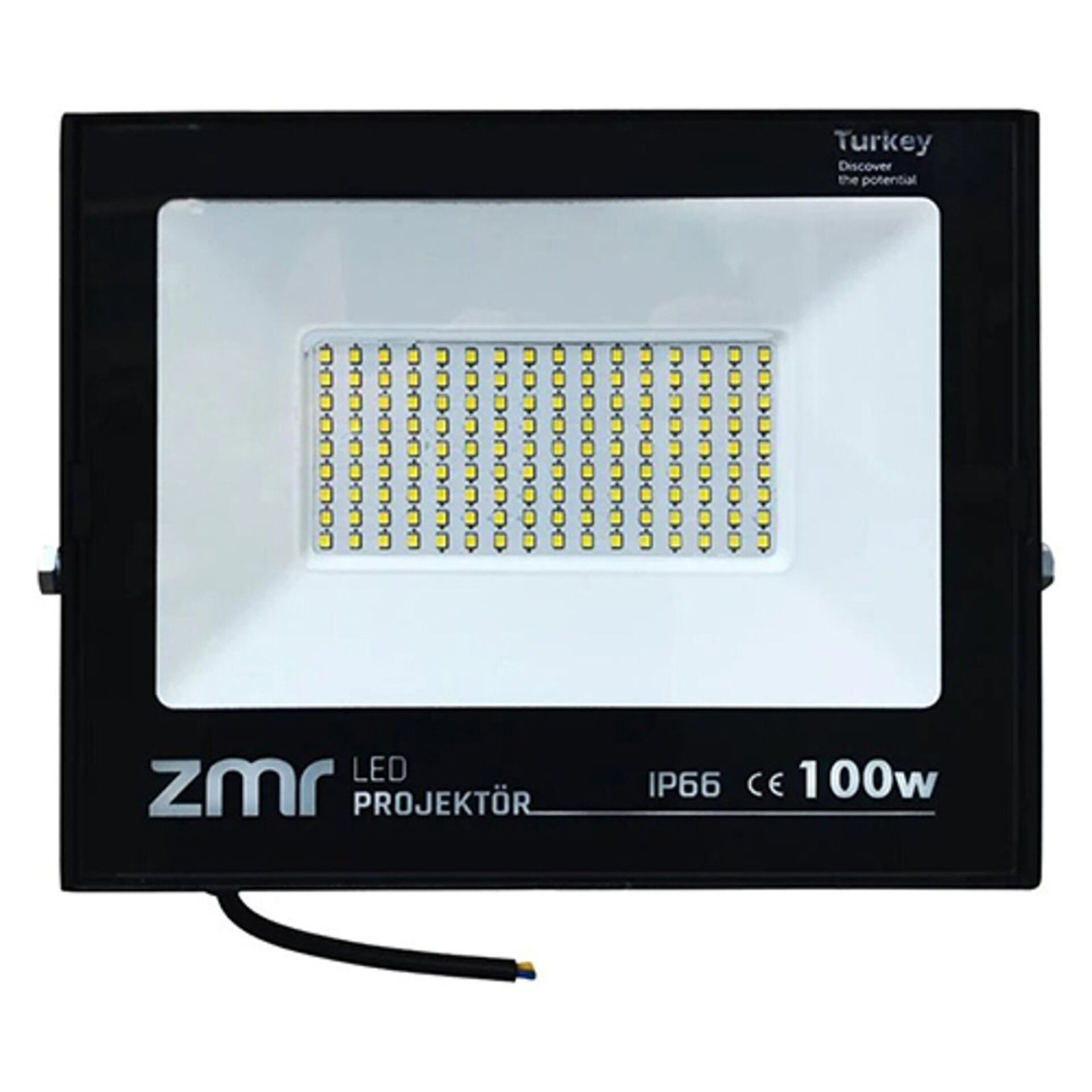 Zmr Siyah Kasa Led Projektör (zmr-303/s.65) 100w