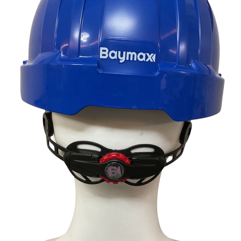 Baymax Mekanizmalı Baret Mavi Sl-1108 Alt