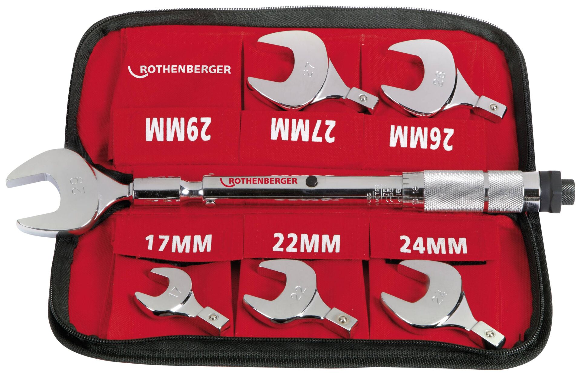 Rothenberger 175001 Tork Anahtarı Seti 17-29mm