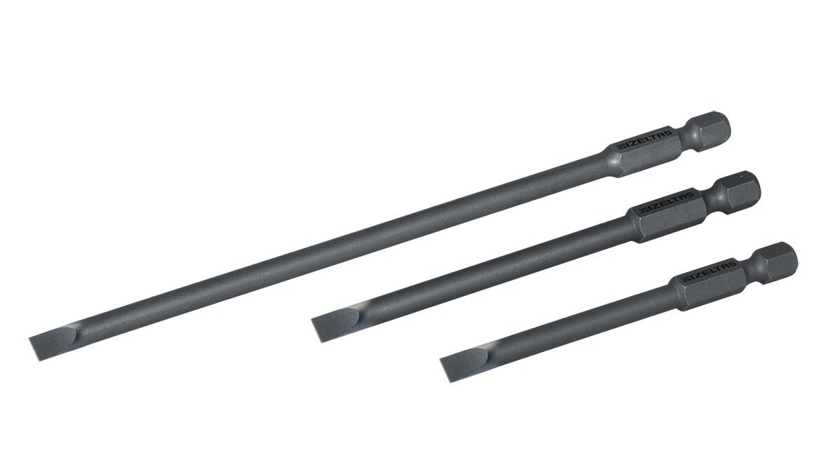 İzeltaş 5,5 mm Uzun Düz Bits Üç (150 mm) - 4860201555