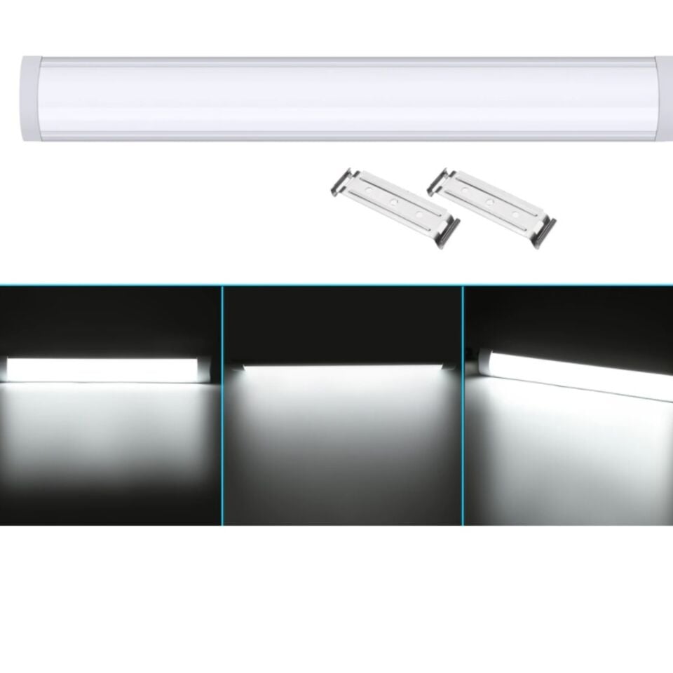 Zmr Yatay Bant Armatür Led Beyaz 6500k 18w 60 Cm