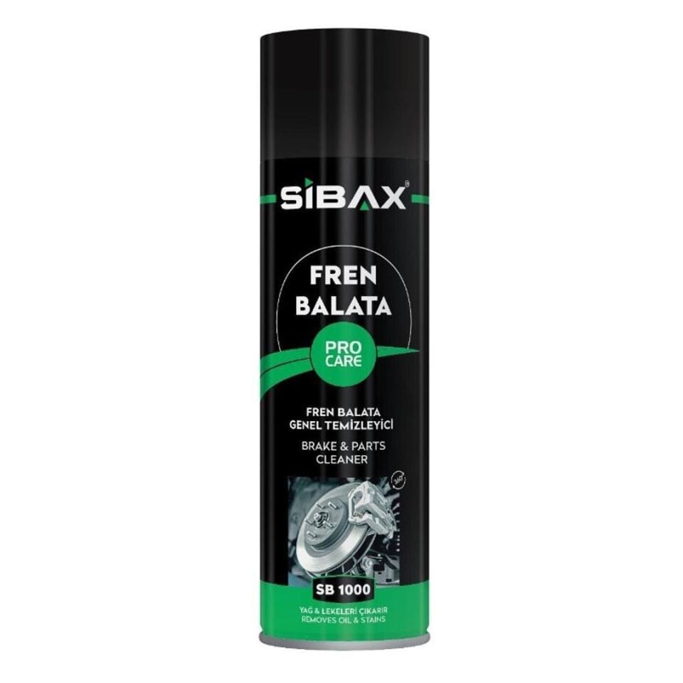 Sibax SB1000 Fren Balata Genel Temizleyici Sprey 500 ml