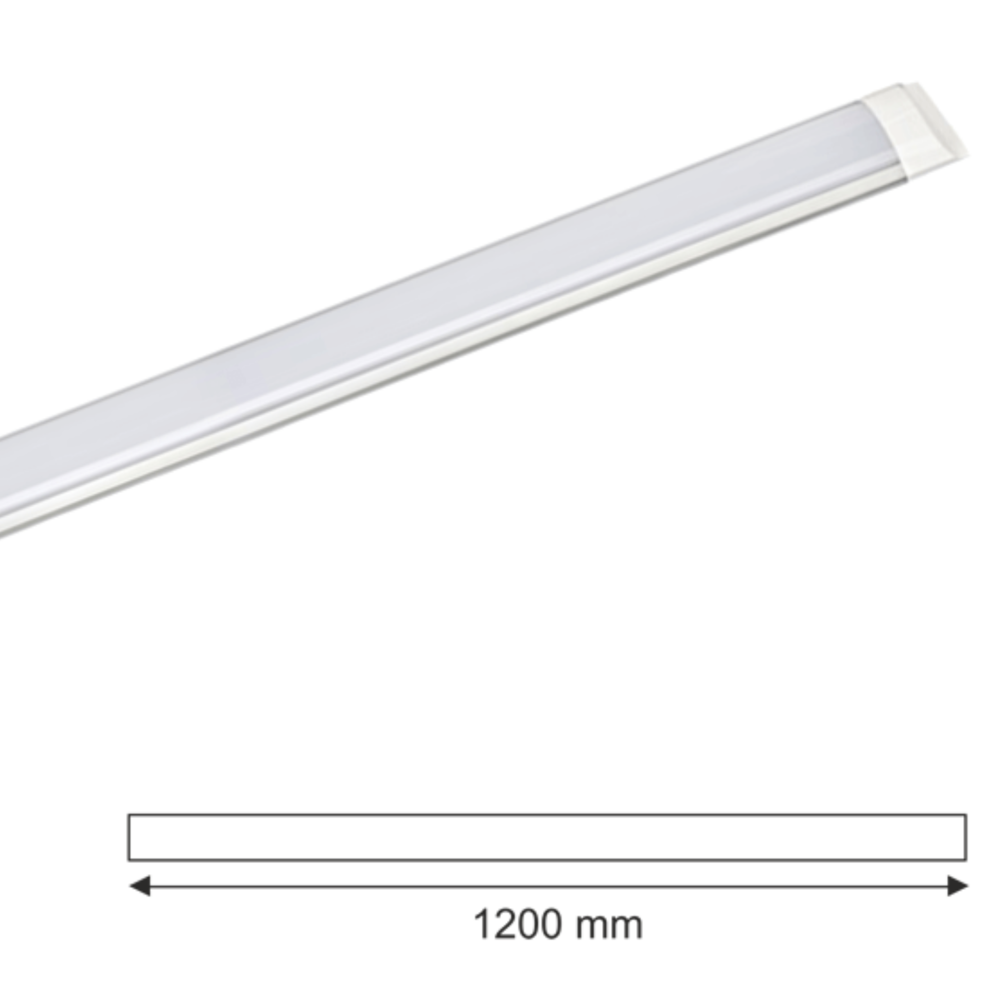 Zmr Yatay Bant Armatür Led Beyaz 6500k 40w 120 Cm