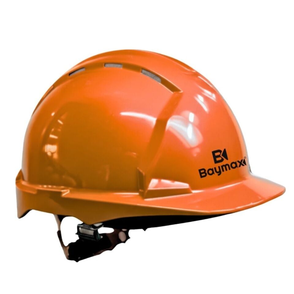 Baymax Mekanizmalı Baret Turuncu Sl-1108 Alt