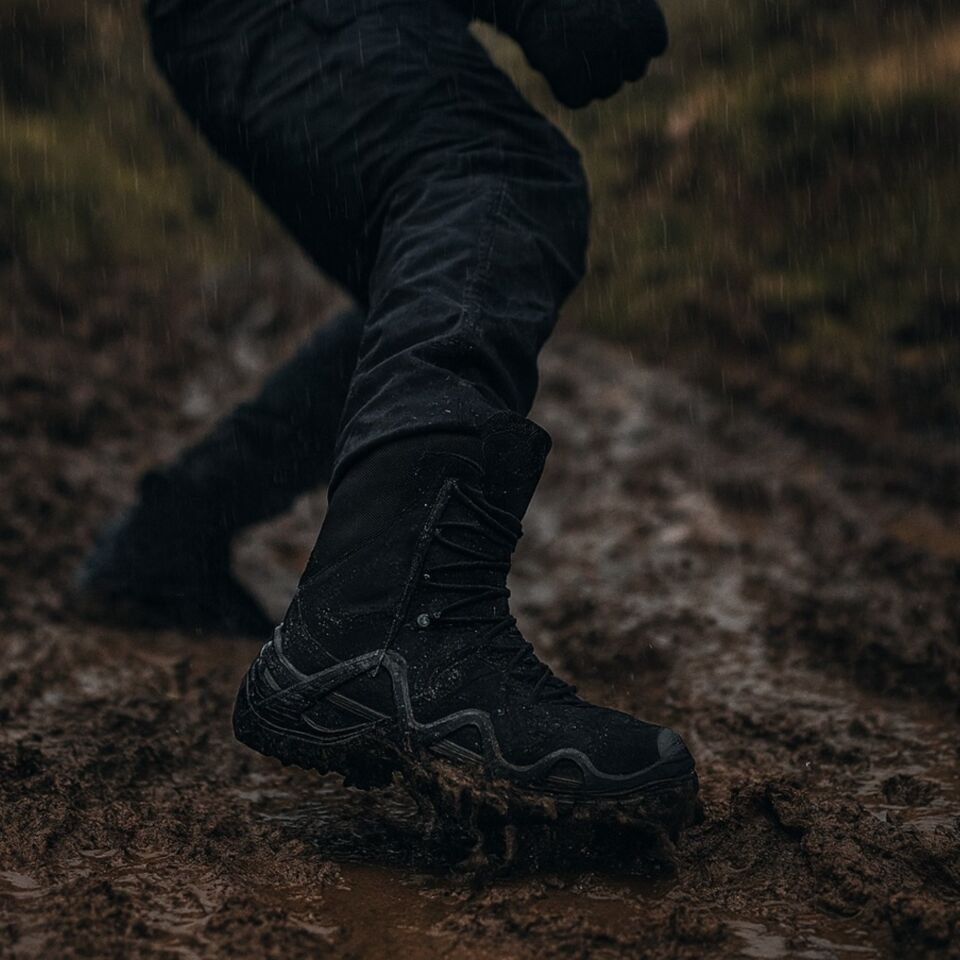 Pars 103 Power Outdoor Bot Uzun Siyah No:44