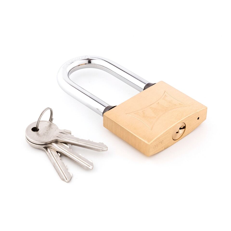 Kale Asma Kilit Uzun Kanca Sarı 40 Mm Kd001/70-640