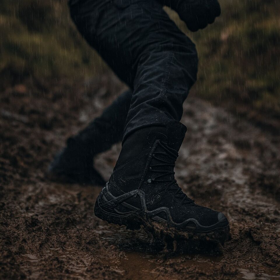 Pars 103 Power Outdoor Bot Uzun Siyah No:46