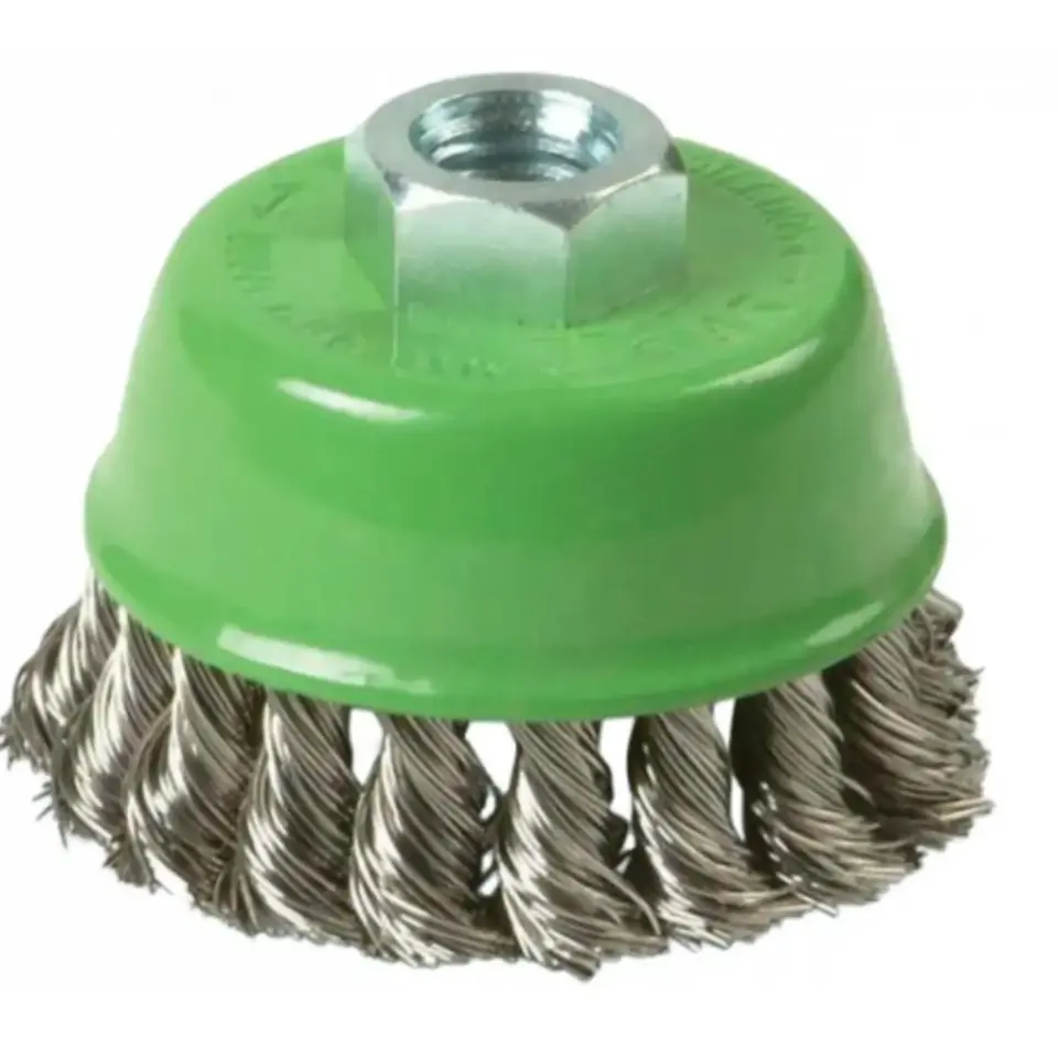 Ctm Paslanmaz Burgulu Çanak Fırça (PBC-55) 55 MM (20 Adet)
