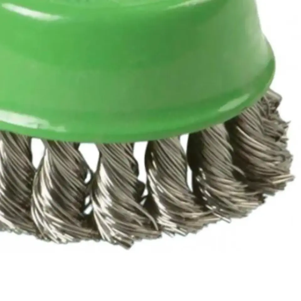 Ctm Paslanmaz Burgulu Çanak Fırça (PBC-55) 55 MM (20 Adet)