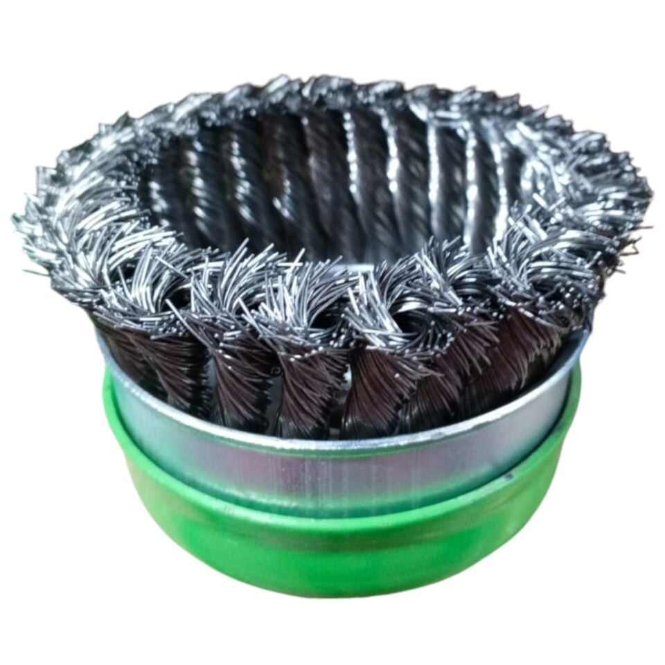 Ctm Paslanmaz Burgulu Çanak Fırça (pbc-65) 65 Mm