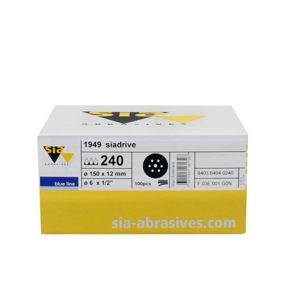 Sia 1949 Hookıt Zımpara 150 Mm 320 Kum