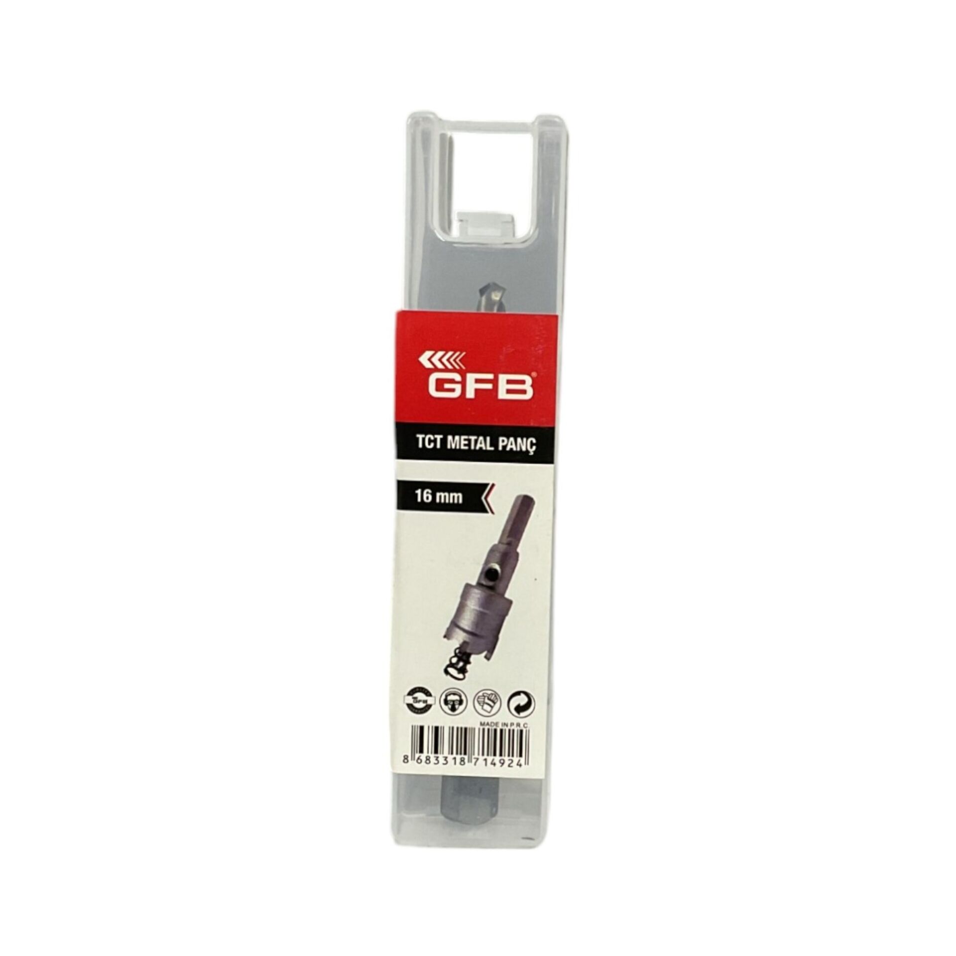 Gfb Tct Metal Delme Panç 16 Mm 4700