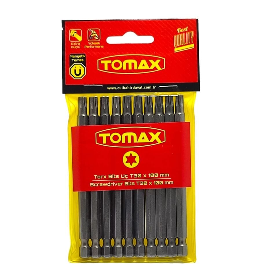 Tomax Torx Uç T30x100 Mm