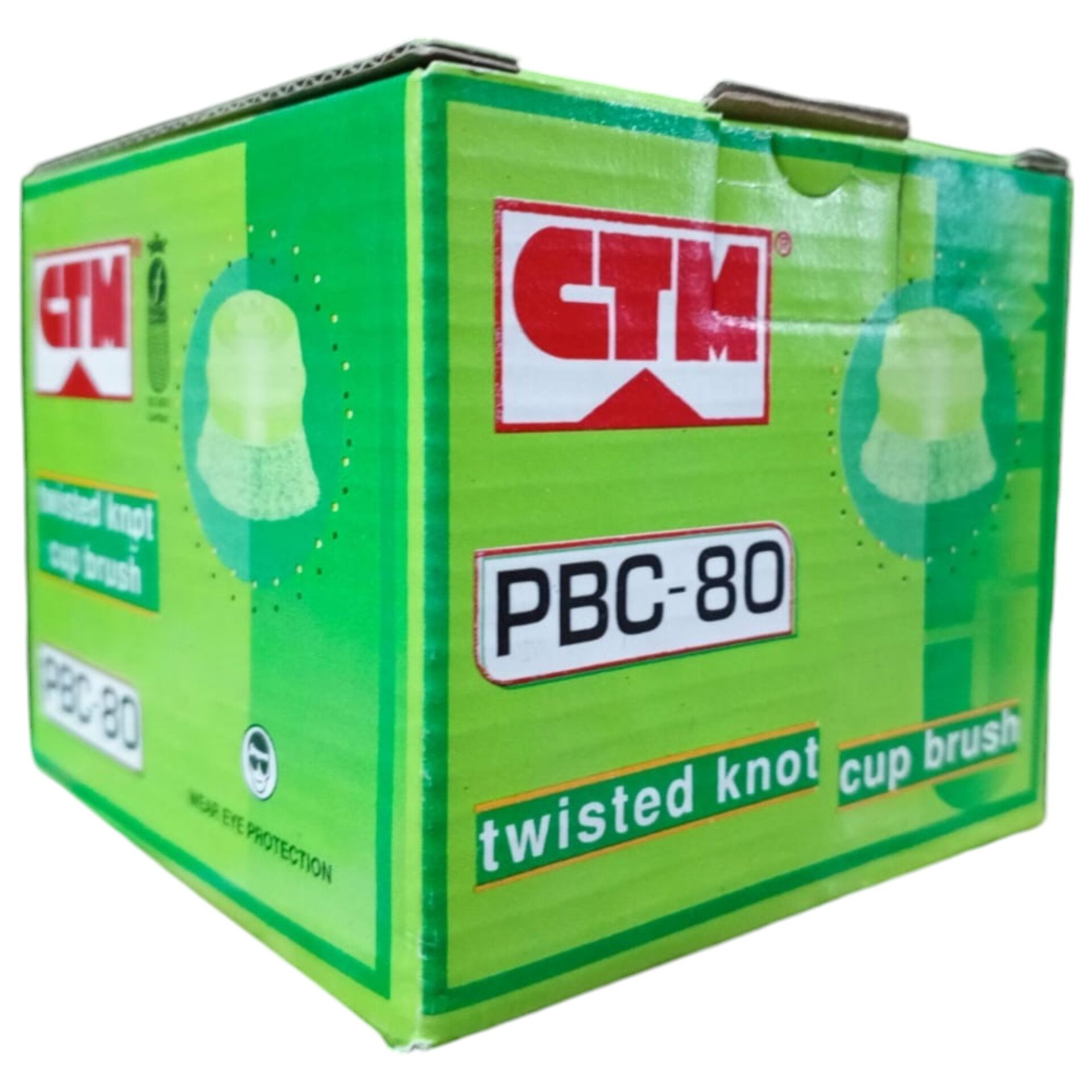 Ctm Paslanmaz Burgulu Çanak Fırça (pbc-80) 80 Mm