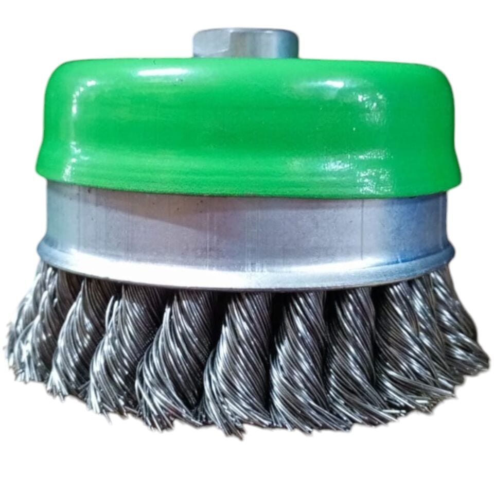 Ctm Paslanmaz Burgulu Çanak Fırça (pbc-80) 80 Mm