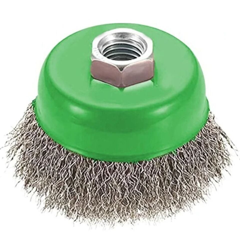 Ctm Paslanmaz Saçaklı Çanak Fırça (psc-100) 100 Mm