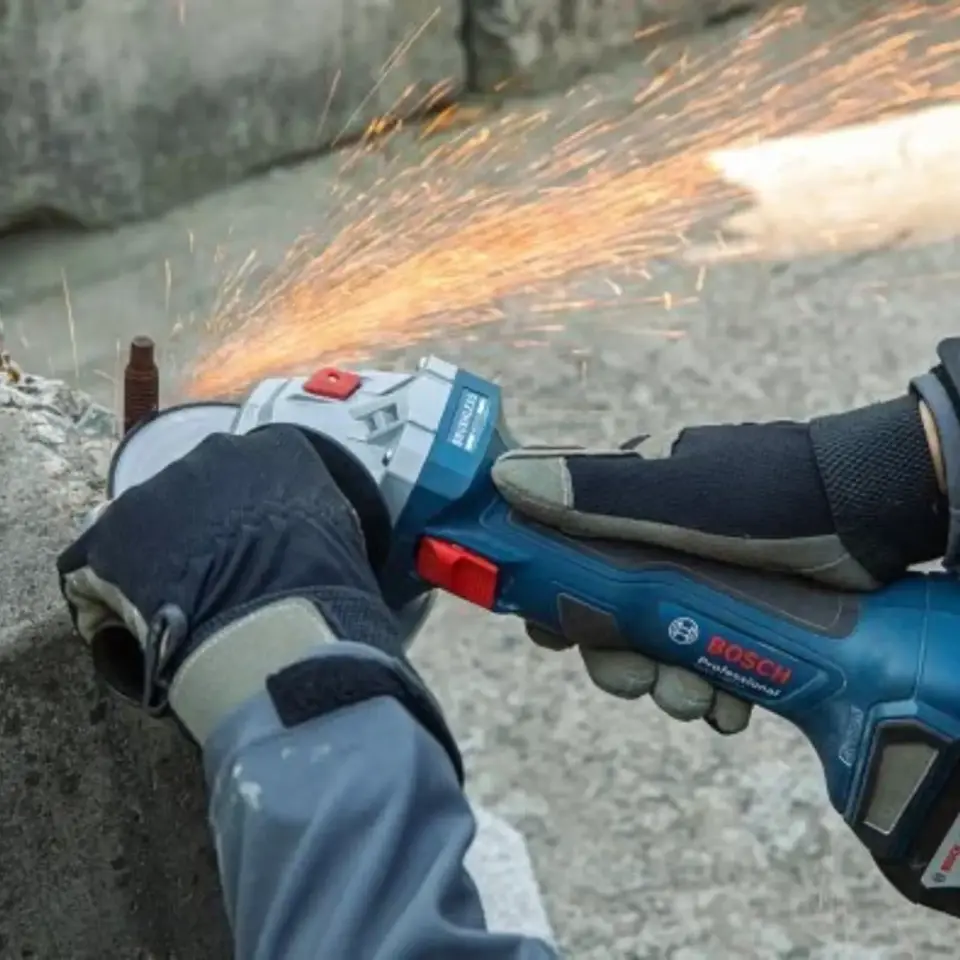 Bosch Akülü Taşlama 125 Mm 18v Gws180lı 06019h9021